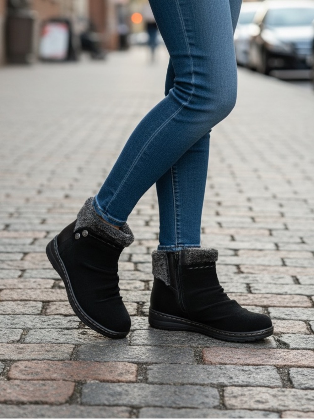 NWT - Women's Cold Weather Ankle Boots - Size 8.5